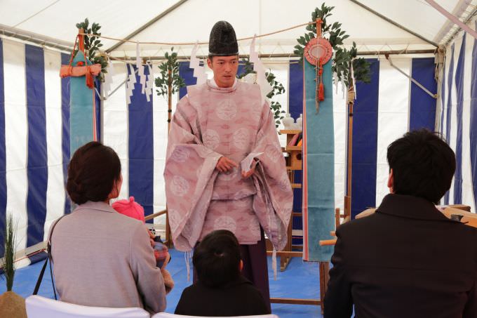 「福岡市東区03」注文住宅現場リポート①【地鎮祭】