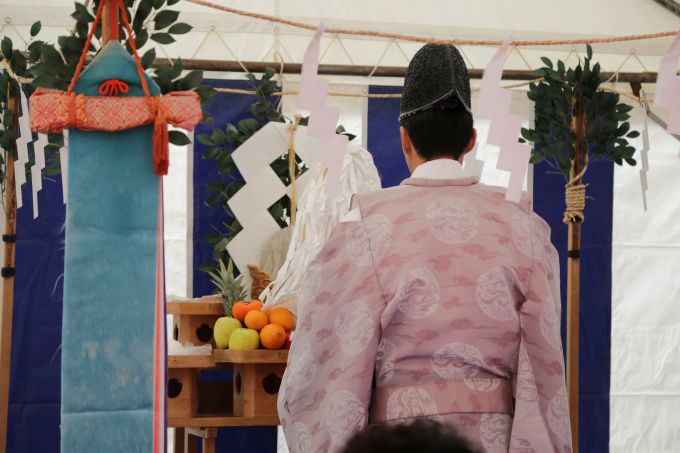 「福岡市東区03」注文住宅現場リポート①【地鎮祭】