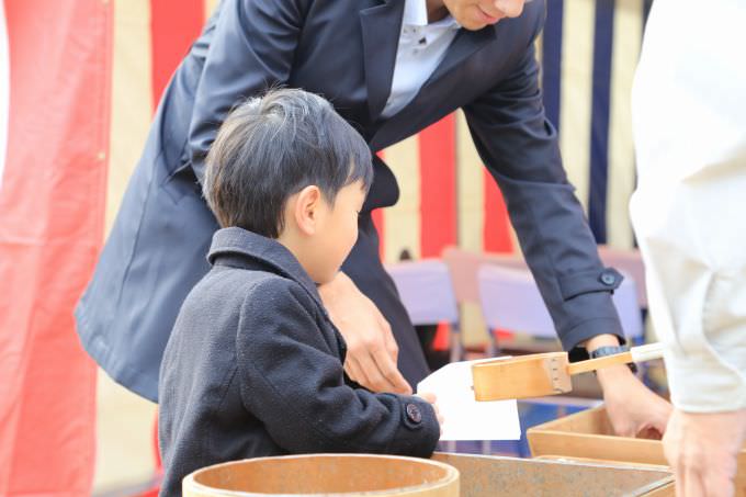 福岡市東区03　注文住宅建築現場リポート①　～地鎮祭～