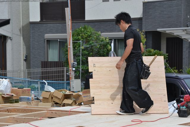 「筑紫野市06」注文住宅現場リポート③【木工事】【土台敷き】
