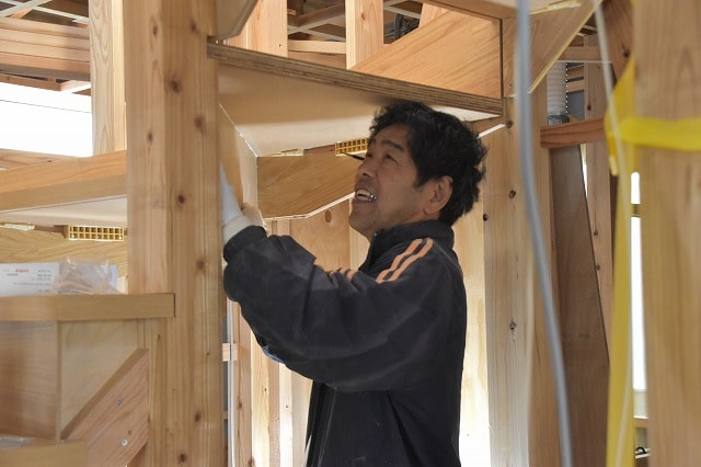 「那珂川市04」注文住宅現場リポート⑧【木工事】【階段】