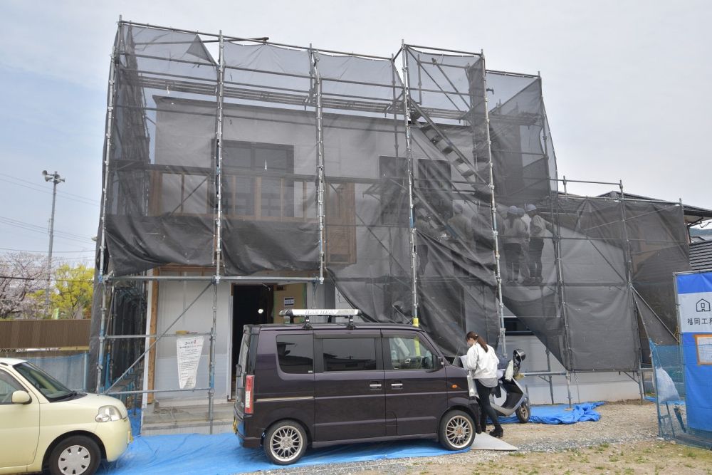 「太宰府市06」注文住宅現場リポート⑦【木工事】【床材】