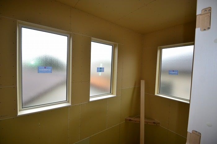 「福岡市中央区02」注文住宅現場リポート⑨【木工事】【石膏ボード】