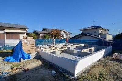 福岡県那珂川市05　注文住宅建築現場リポート④