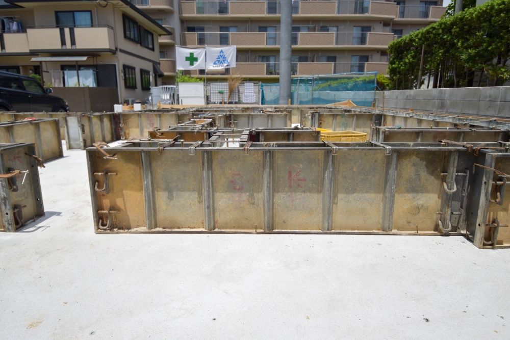 「太宰府市07」注文住宅現場リポート②【基礎工事】【立ち上がりコン】