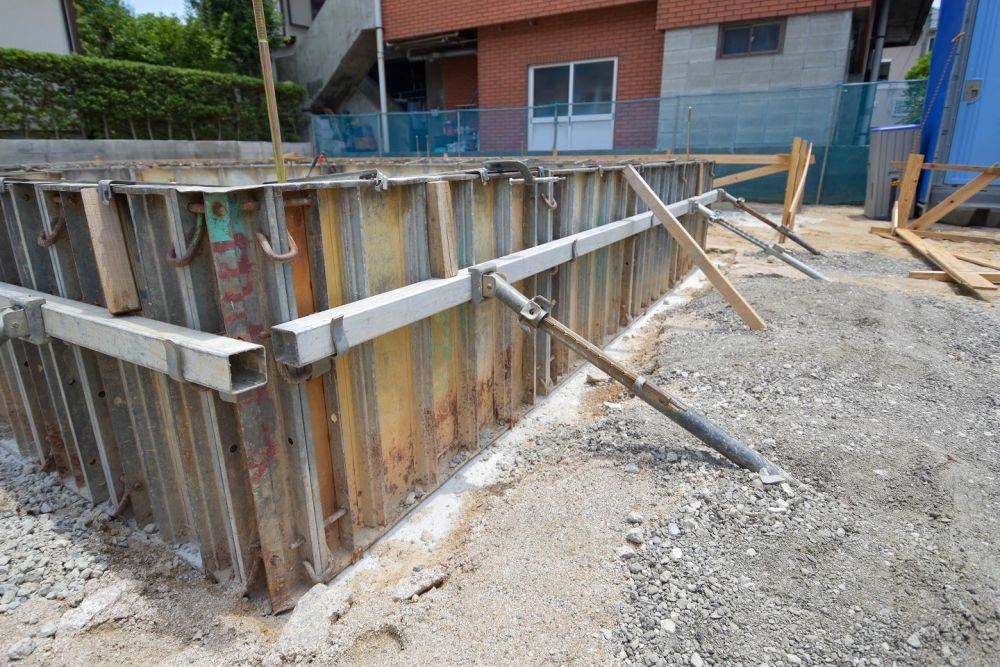 「太宰府市07」注文住宅現場リポート②【基礎工事】【立ち上がりコン】