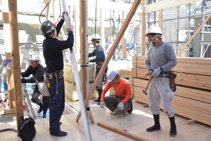 「福岡市南区08」注文住宅現場リポート④【上棟式】
