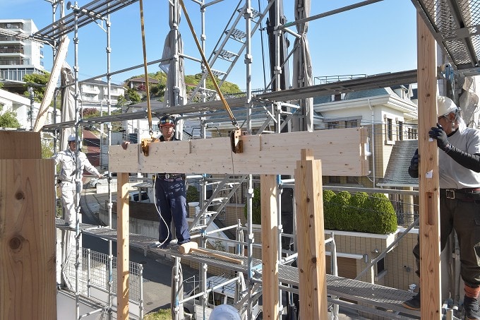 「福岡市南区08」注文住宅現場リポート④【上棟式】