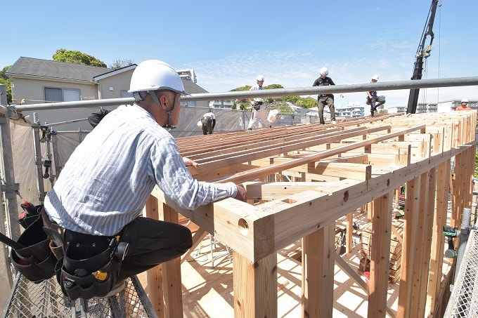 福岡市南区08　注文住宅建築現場リポート④　～上棟式～