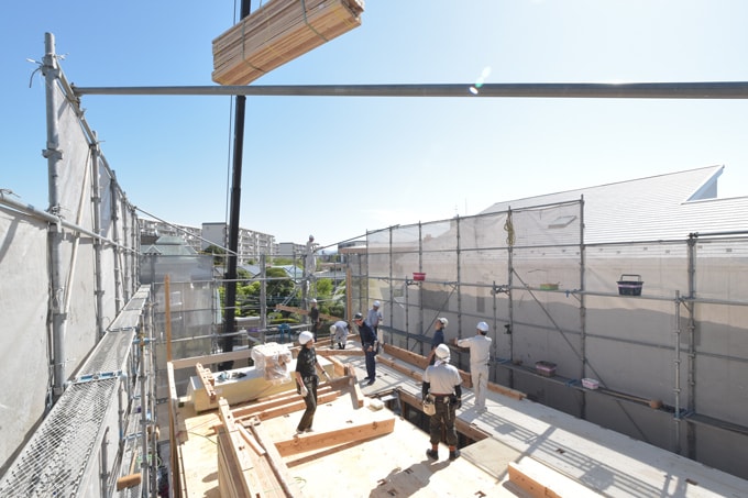 「福岡市南区08」注文住宅現場リポート④【上棟式】