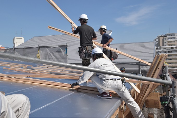 福岡市南区08　注文住宅建築現場リポート④　～上棟式～