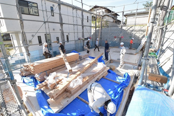 「福岡市南区08」注文住宅現場リポート④【上棟式】