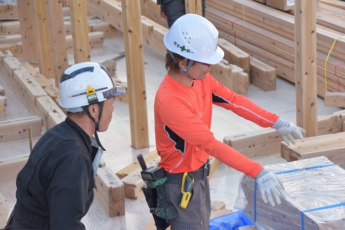 「福岡市南区08」注文住宅現場リポート④【上棟式】