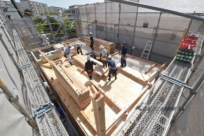 「福岡市南区08」注文住宅現場リポート④【上棟式】