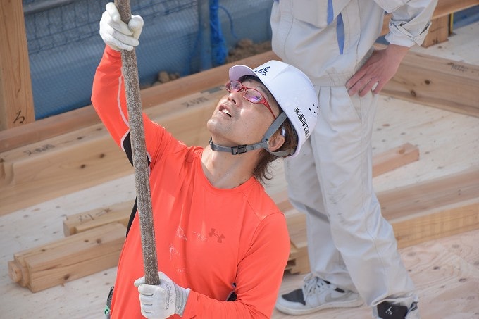 福岡市南区08　注文住宅建築現場リポート④　～上棟式～