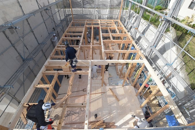「福岡市南区08」注文住宅現場リポート④【上棟式】