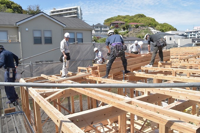 福岡市南区08　注文住宅建築現場リポート④　～上棟式～