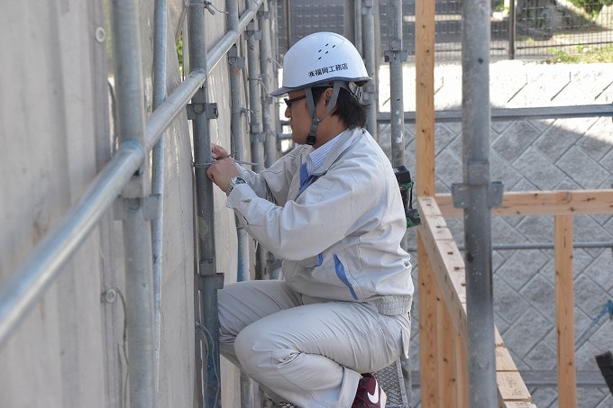 福岡市南区08　注文住宅建築現場リポート④　～上棟式～