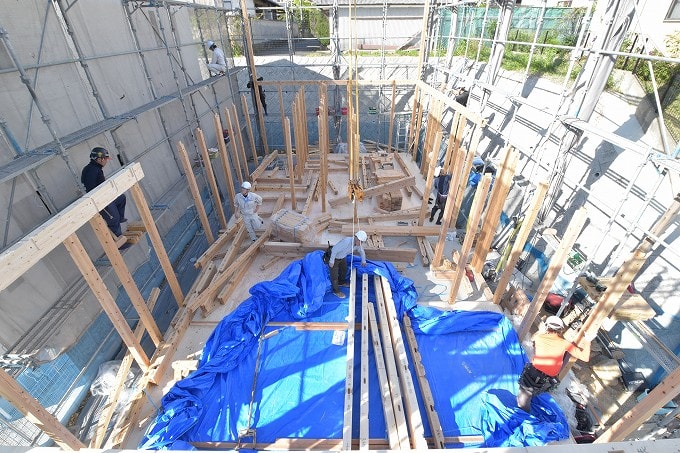 「福岡市南区08」注文住宅現場リポート④【上棟式】