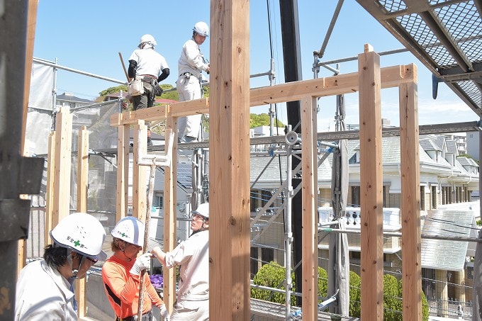 「福岡市南区08」注文住宅現場リポート④【上棟式】
