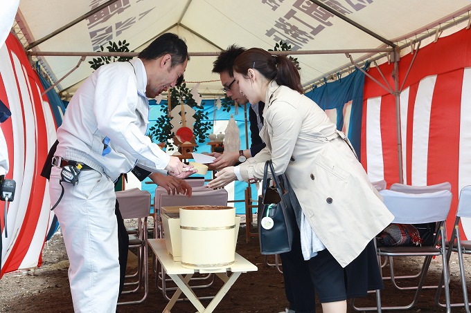 「福岡市南区五十川02」注文住宅現場リポート①【地鎮祭】