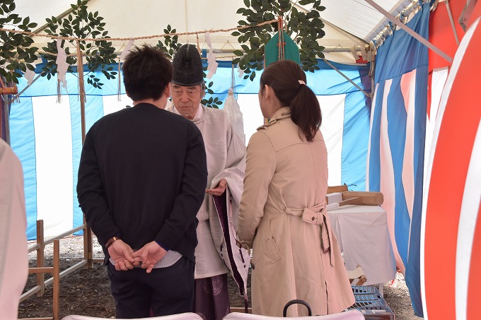 「福岡市南区五十川02」注文住宅現場リポート①【地鎮祭】
