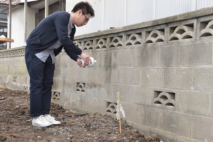 福岡市南区五十川02　注文住宅建築現場リポート①　～地鎮祭～