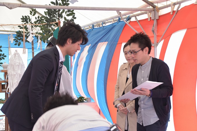 「福岡市南区五十川02」注文住宅現場リポート①【地鎮祭】