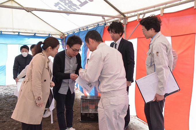 「福岡市南区五十川02」注文住宅現場リポート①【地鎮祭】