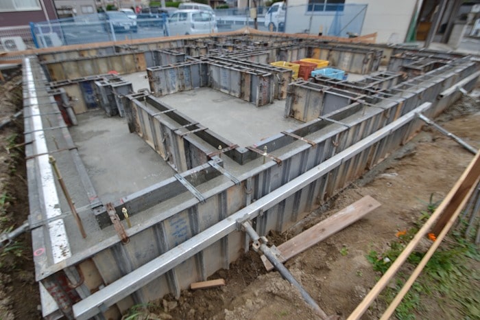 「福岡市西区千里01」注文住宅現場リポート③【基礎工事】【立ち上がりコン】