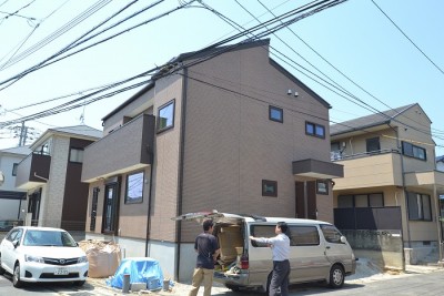 福岡市城南区七隈02　注文住宅建築現場リポート⑰