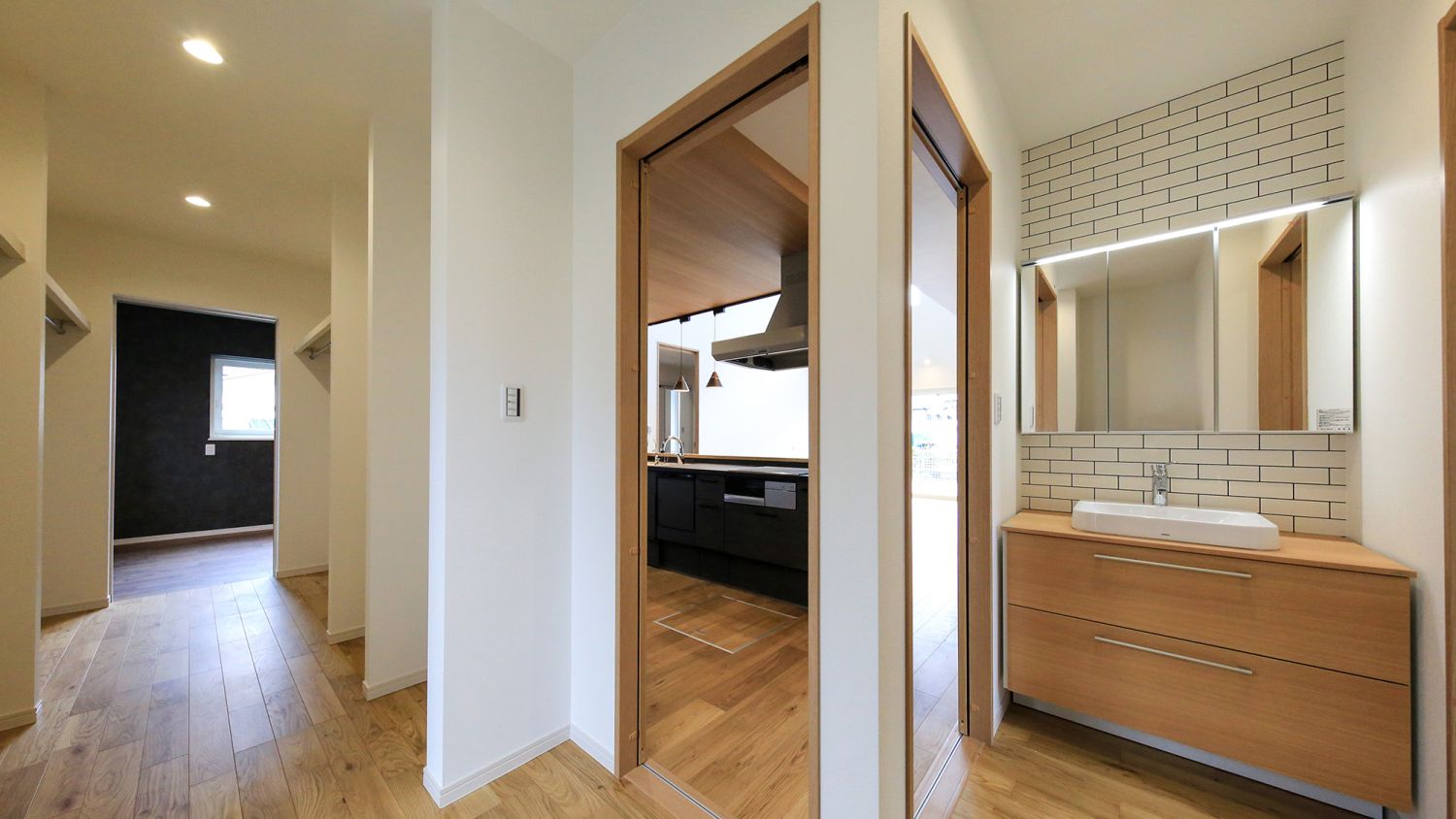 2026年2月14日(土).22日(日)の2日間、福岡県糟屋郡志免町でオーナー様邸見学会を開催 生活動線イメージ