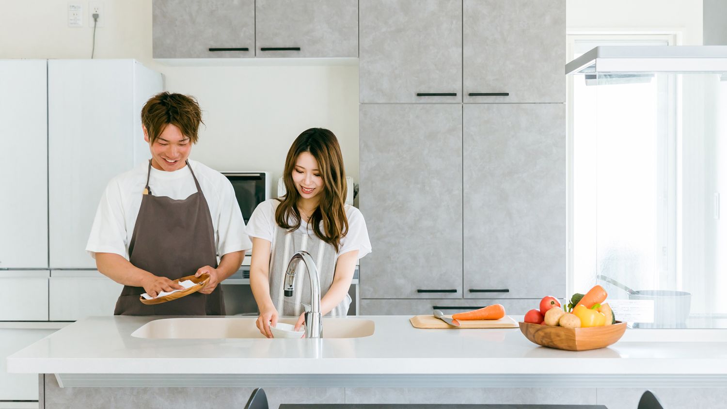 12月6日(土)～7日(日)開催！福岡県久留米市『屋内パーク』のある家の完成見学会　共働き世帯イメージ