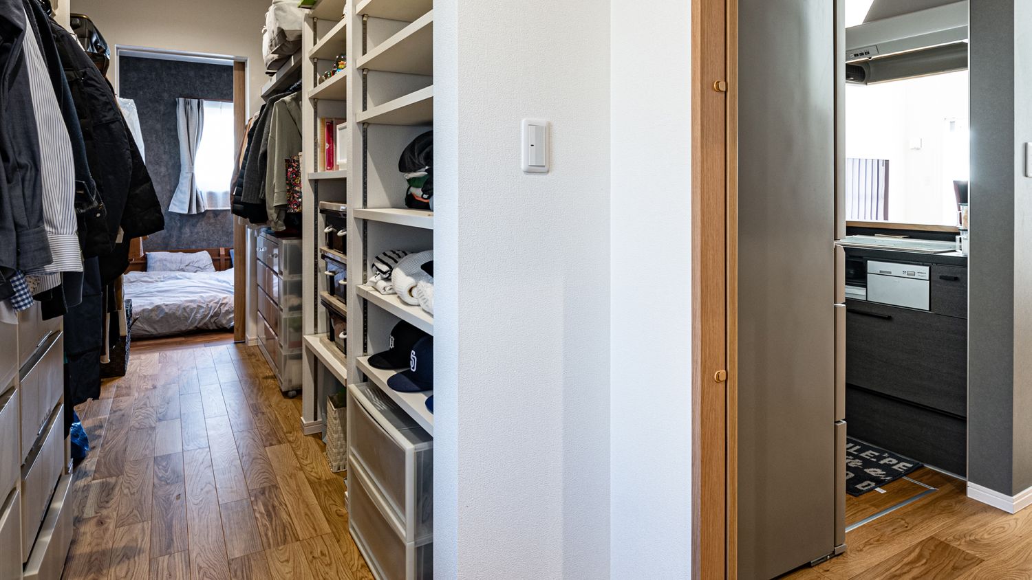 1階だけで完結できる間取り