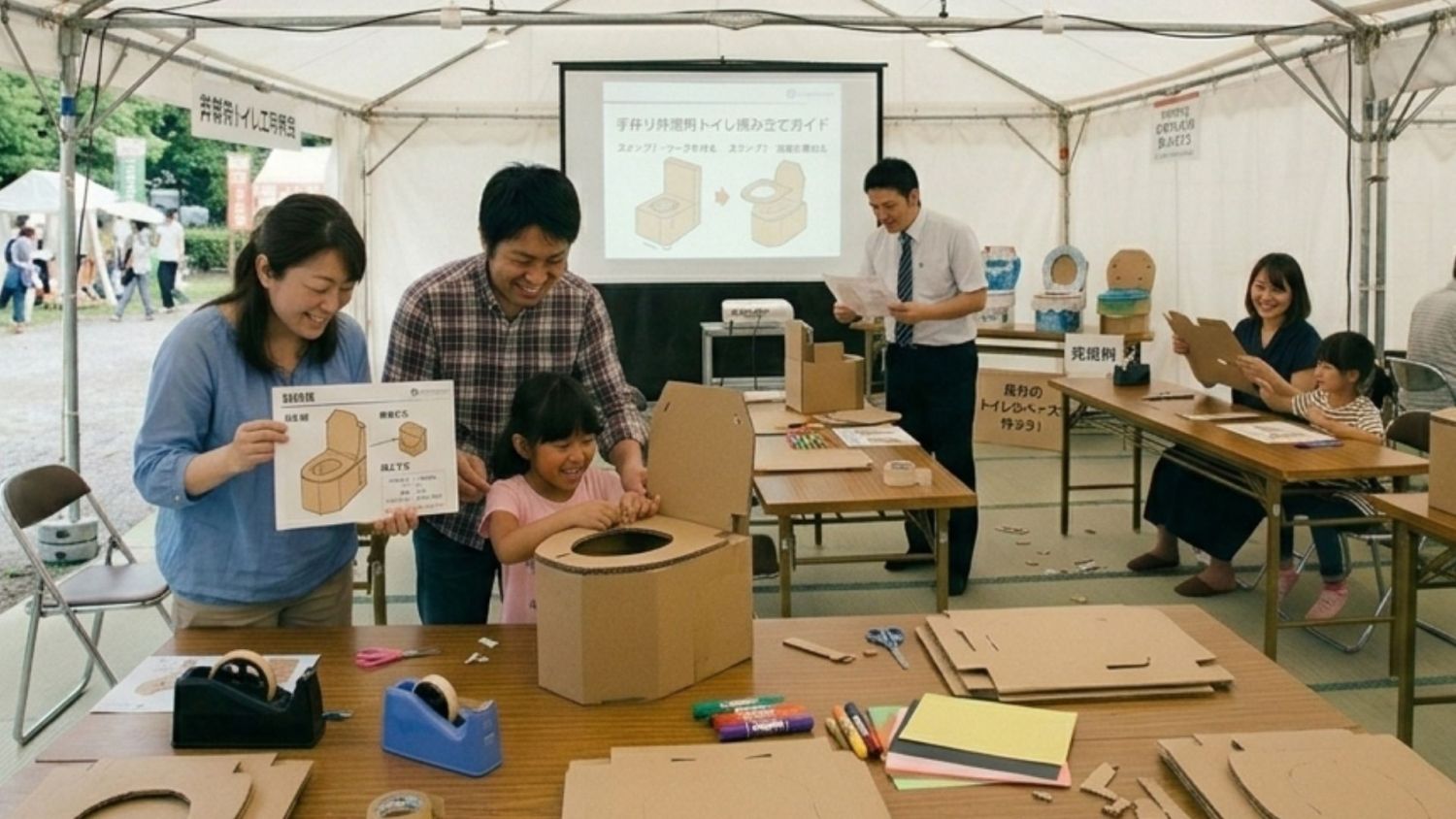 2026年4月4日（土）福岡市南区で、震度7の地震体験や非常食の食べ比べ、非常用簡易トイレづくりなどの防災をテーマとしたイベントを開催