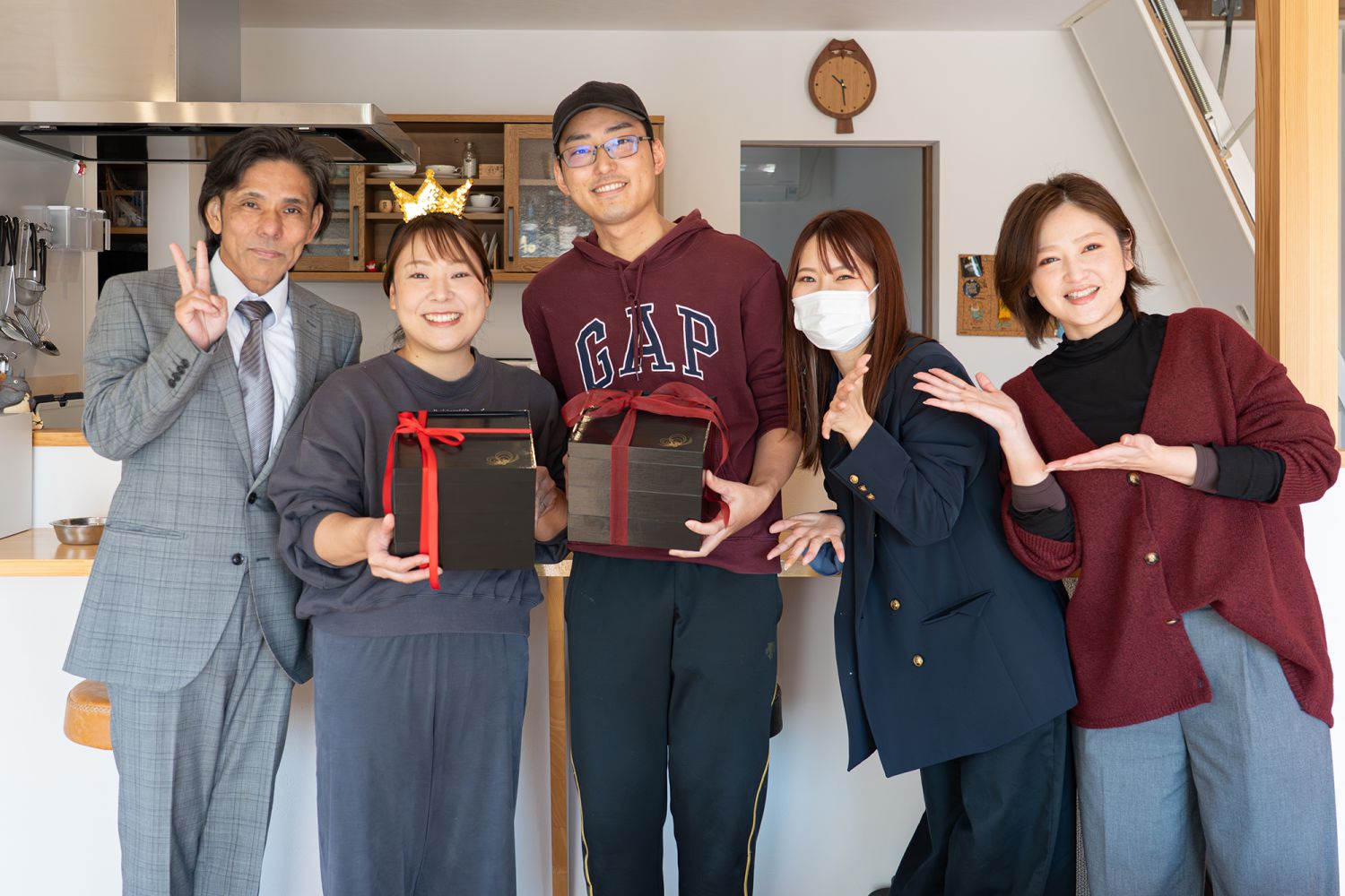 おっ!フォトコンテストの賞品贈呈 集合写真