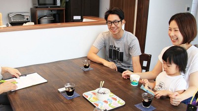 他社は壁が外断熱でも基礎が外断熱じゃなかったりしますが、福岡工務店さんは基礎も外断熱だったので安心できました。